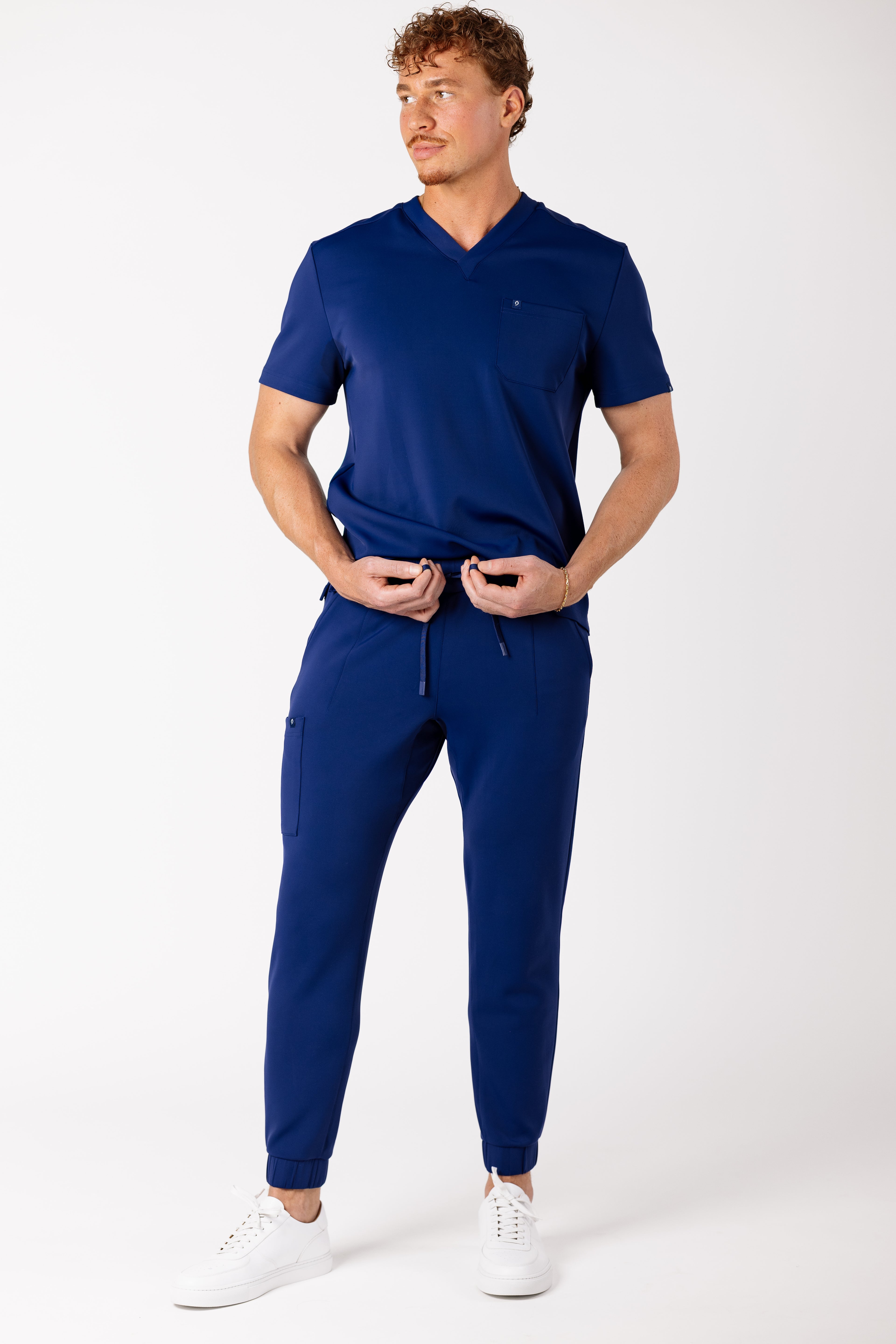 Men's Precision Jogger premium scrub pants in Ionic Blue