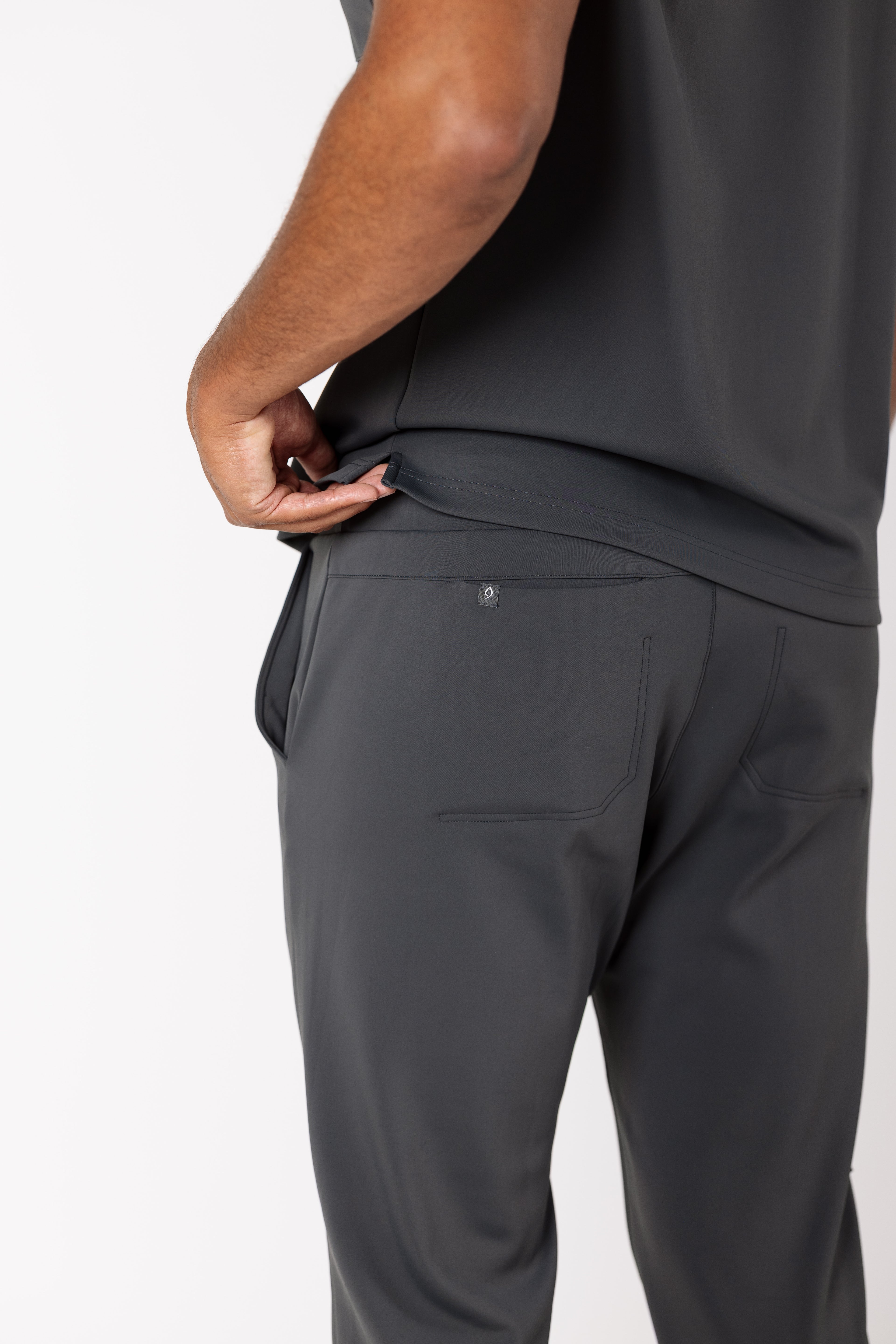 Men's Precision Jogger premium scrub pants in Tech Gray