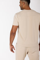 Roberto Core Top men's premium scrub top in Desert Dune