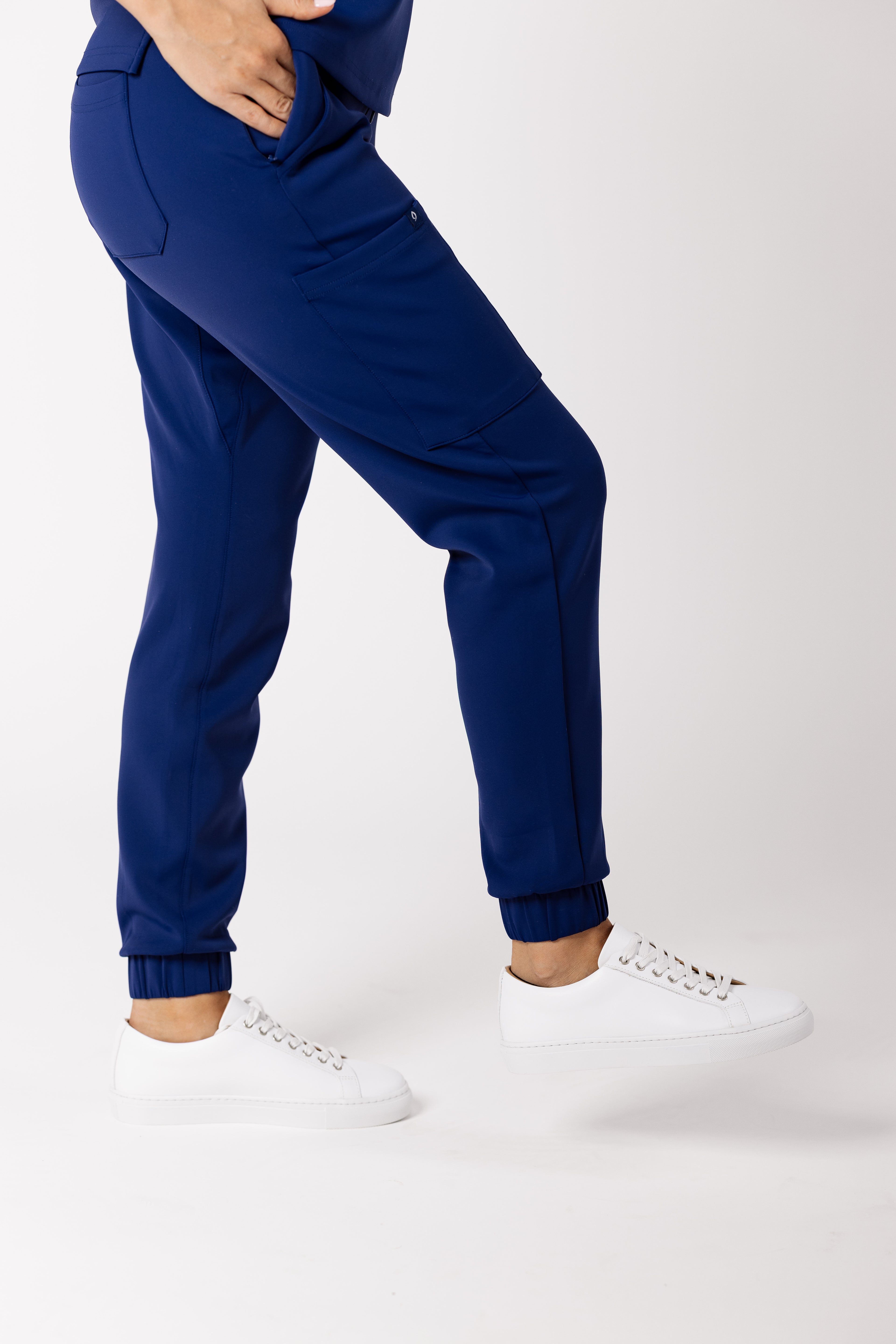 Women's Precision Jogger premium scrub pants in Ionic Blue